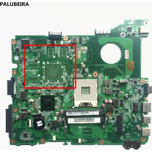 PALUBEIRA for Acer eMachines E732 E732G Notebook Mainboard HM55 DDR3 Motherboard MB.NCA06.001 MBNCA06001 DA0ZRCMB6C0