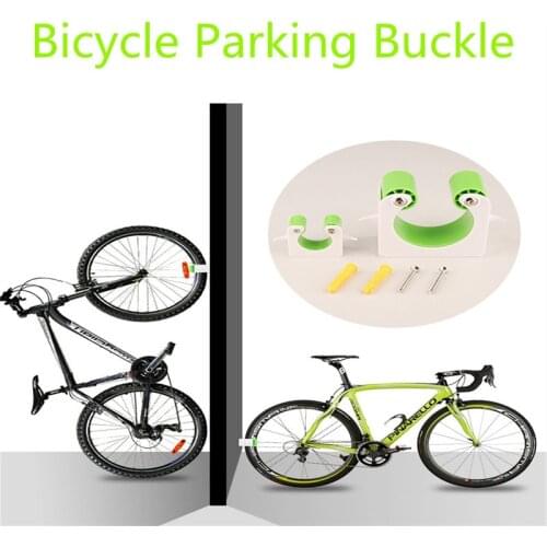 Road Bike Wall Mount Hook Bicycle Parking Buckle Portable Bicycle Wall Holder Indoor Vertical Wall Rack Bike Riding Equipment
