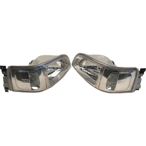 A Pair Headlight crystal Headlamp For Toyota Hiace KZH106 1994 1995 1996 1997