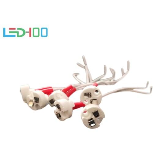 NEW G5.3 Enhanced Europe Lamp Base GU5.3 MR16 Lamp Holder Round socket 10cm 15cm 20cm 30cm Ceramic Lampholder For LED Bulb