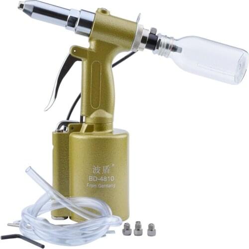 Self suction pneumatic nail gun pull rivet machine pneumatic riveter riveting machine gun BD4810