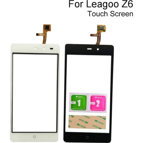 Touch Screen For Leagoo Z6 Touch Panel Front Glass Lens Sensor Touchscreen Touch Screen Digitizer Tools 3M Glue