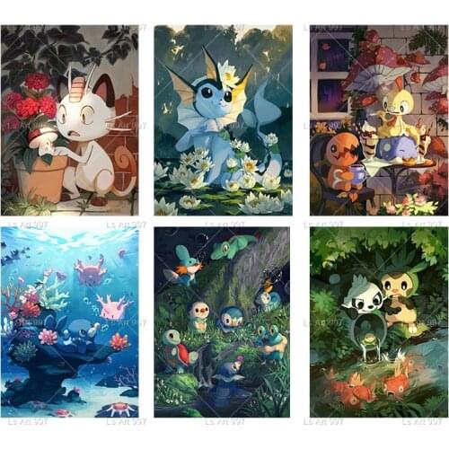 TAKARA TOMY Wall Oil Paintings
