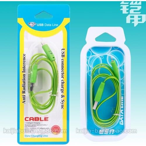 KJ-472Wholesale and Retail box Package Universal packaging fit for 1-1.2 meter USB Data Cable Cord 50 pcs/lot Free ship