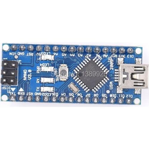 10pcs/lot Original Nano 3.0 atmega328 mini version FT232RL imported chips support win7 Win8 for ar-duino