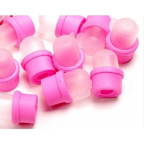 10Pcs Wearable Nail Soak Polish Remover DIY Nail Art Tool Acrylic UV Gel Polish Remover Soaker Clip Soaker Caps 200sets
