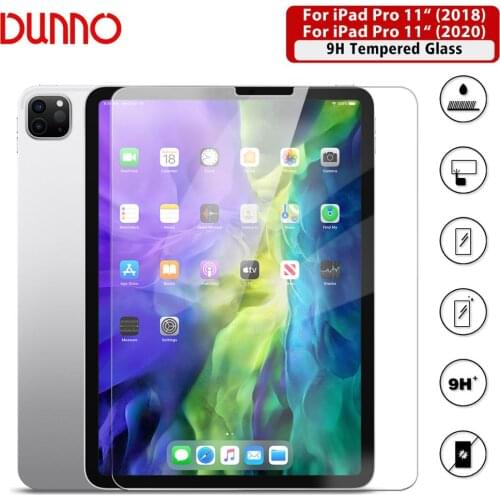 2PCS For 2020 iPad Pro 11 Screen Protector Protective Glass Apple 2018 iPad Pro 11 Tempered Glass Aipad Screen Protection Film