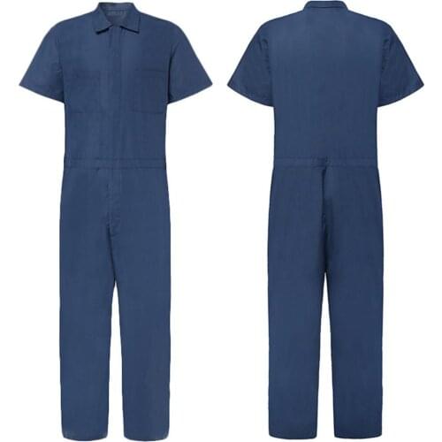 2020 hombres mono de Mono corto monos de manga larga cremallera estilo Casual Chic Pantalones ropa de hombre