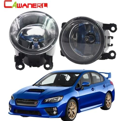 Cawanerl For Subaru WRX STI 2015-2016 100W H11 Car Light Halogen Bulb Fog Light Daytime Running Lamp DRL 12V Super Bright 1 Pair
