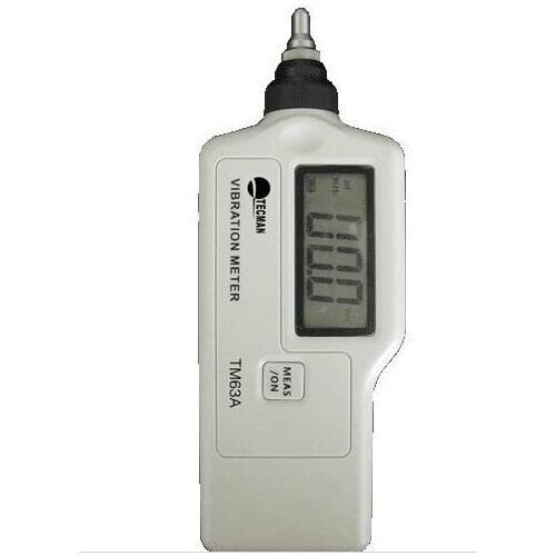 TM63A LCD Digital Sensor Vibration Meter Measure Gauge Tester Vibrometer Analyzer