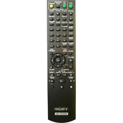 Remote Control For Sony DAV-TZ100 DAV-TZ200 DAV-TZ300 HCD-DZ280 DAV-DZ280 DAV-DZ660 DAV-DZ680 DAV-DZ860 DVD Home Theater System