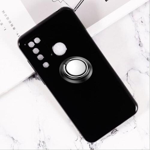 For Doogee N20Pro 6.3" Case Cover Finger Ring Slim Skin Coque For Doogee N20 Pro Case Metal Car Magnetic Holder Cover