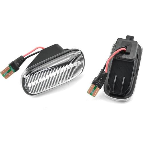 For Honda CRV Accord Civic Jazz Fit Stream Integra DC5 City Odyssey Acura RSX NSX Dynamic Side Marker Turn Signal Light lamp 2pc