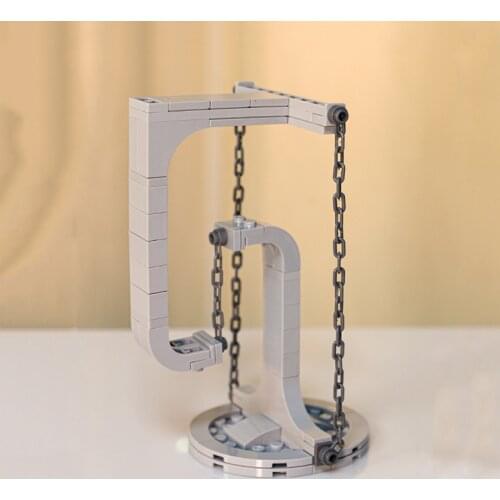 Physical Anti-Gravity Floating Stretching Sculpture Building Blocks Tension Suspension Balance Frame DIY Brick Childrens Toy