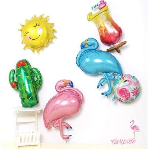 Hot summer party Flamingo Balloon for 18 birthday party decorations adult mariage helium globos wedding anniversaire ballon