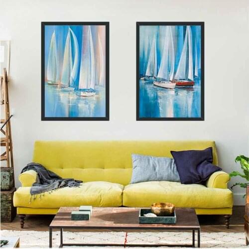 HAOCHU Landscape Painting Poster For Living Room Home Decor Painting Print Poster Simple Nordic Wall Picture Canvas Painting