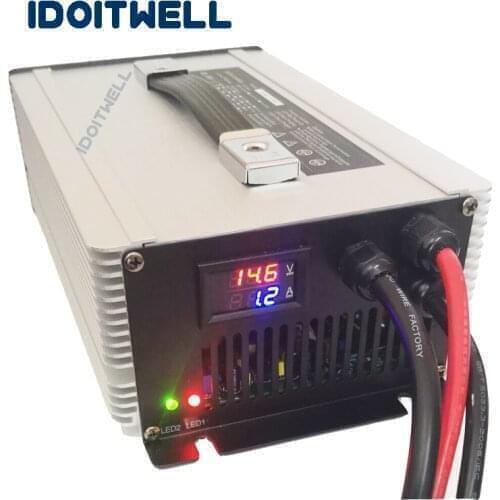 Customized Professional battery charger 12V 90A 24V 60A 36V 40A 48V 30A 60V 25A 72V 20A Automatic batteries charger with display