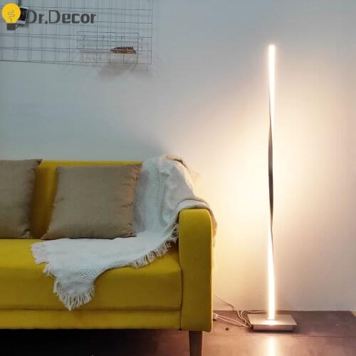 Nordic Minimalist Floor Lights Lighting Living Room Bedroom Bedside Standing Lamp for Office Nordic Floor Lamp Indoor Luminaries