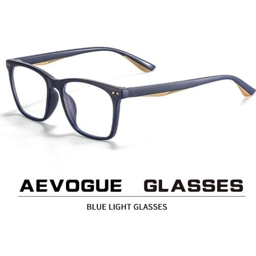 2020 new TR90 childrens anti-blue light glasses for boys and girls simple box computer mirror two-color glasses AE108