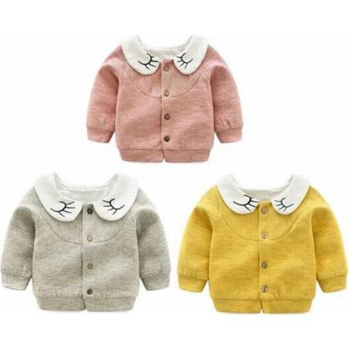 2021 New Kid Baby Girl Spring Autumn Coat Warm Clothing Solid Casual Cute Outfiits For Baby Girls Outwear Wholesale Dropshipping