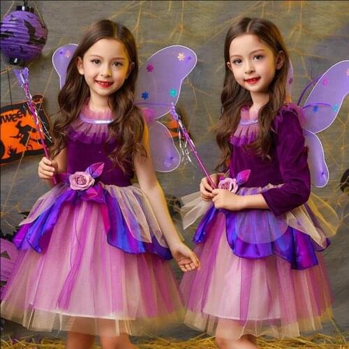 Girls Toddler Ballroom Jazz Clothing Princess dress Costumes Kids Festival Cosplay Dancing dress Halloween Clothing Wear Outfits
