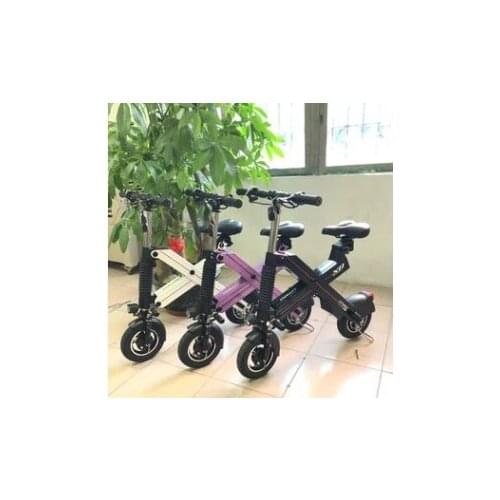 Portable folding electric scooter small mini for men and women