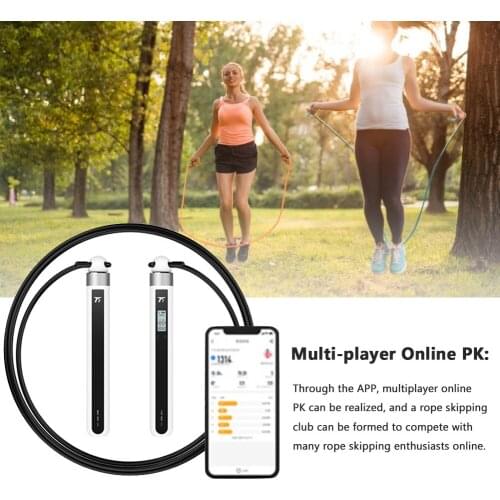 T20L smart rope with APP data analysis adult rechargeable USB rope skipping childrens sports fitness equipment