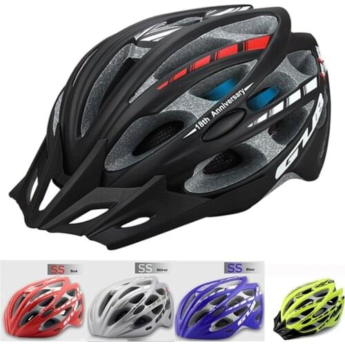 GUB 275g Reflective Bicycle Helmet Mountain Bike Qualified Night Cycling Road City Bike Helmet Outdoor Sports In-mold MTB Helmet