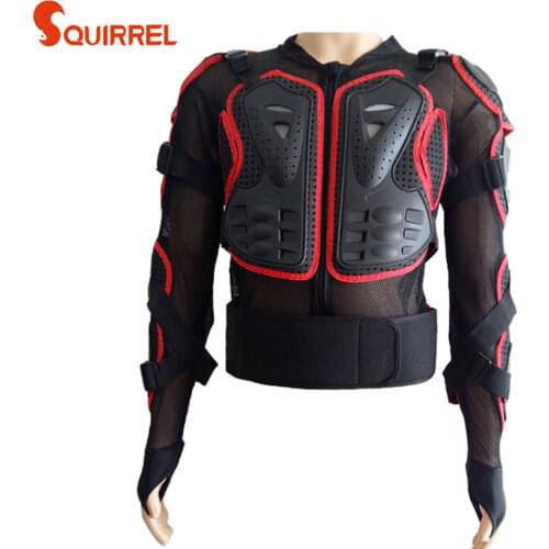 Motorcycle riding protective equipment back activity cross country armor skiing fall proof suit racing elbow protection back che