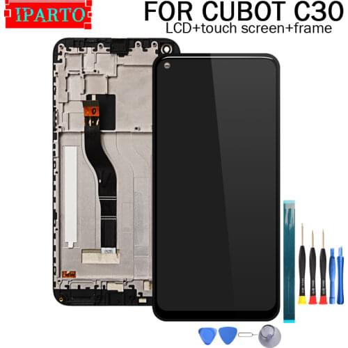 6.4 inch CUBOT C30 LCD Display+Touch Screen Digitizer +Frame Assembly 100% Original LCD+Touch Digitizer for CUBOT C30