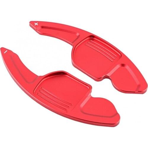 2pcs Aluminum Alloy Car Steering Wheel Shift Paddle Blade Shifter for Audi A3 A4L A5 A6 A7 A8 automobiles accessories