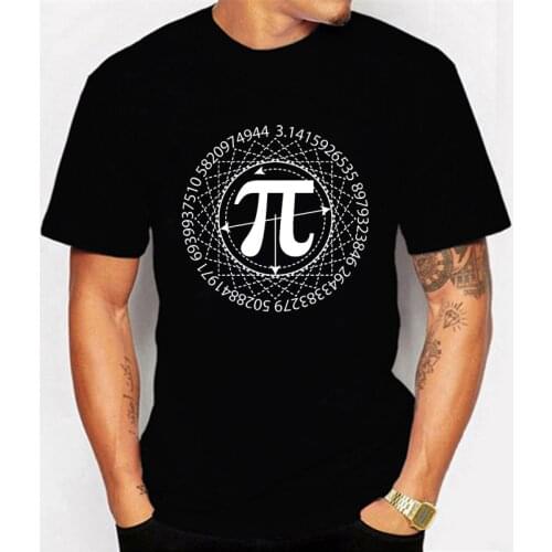 2020 Math Pi Symbol Summer Mens Short Sleeves T-Shirt Cadeau Homme Women Tees Funny Mens T-Shirt Clothes Unisex Tops Chemise