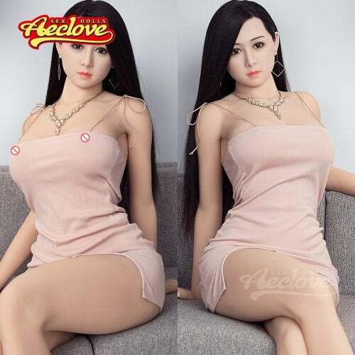 Aeclove Newest 170cm Silicone Doll Fat Female Huge Ass Soft Breasts Lifelike Dolls for Man 2 Holes Pussy Anal Sex