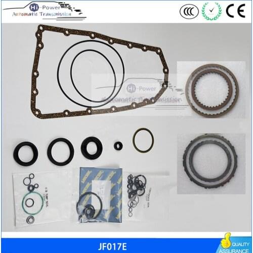 JF017E CVT Automatic Transmission Master Overhaul Rebuild Kit Seals Repair Kit For Nissan Car Accessories Transnation B182820A