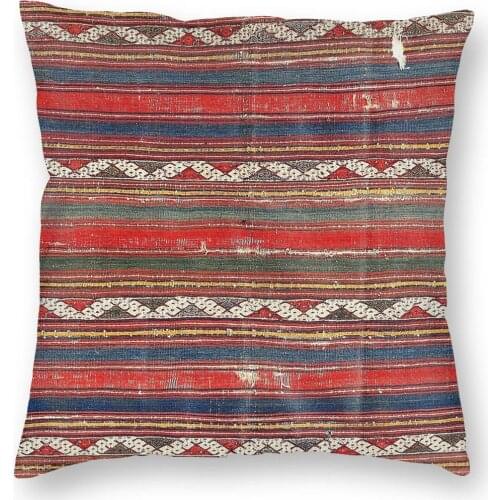 Denizli West Anatolian Kilim Pillow Case Home Decor Bohemian Cushions Throw Pillow for Sofa Polyester Double-sided Printing