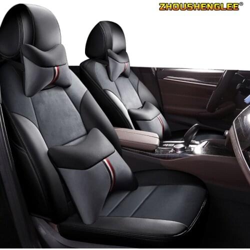 ZHOUSHENGLEE Custom Leather car seat covers For Opel Astra Antara Vectra Zafira Chery Tiggo 3 5 7 QQ A3 A2 A1 ARRIZO 7 5 3 M7 au