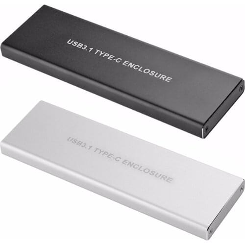 M key NVME PCI Express M.2 SSD HDD Enclosure USB3.1 Type-c to PCI-e 3.0 4x NGFF 2280 External Mobile case For Intel 600P 970 EVO