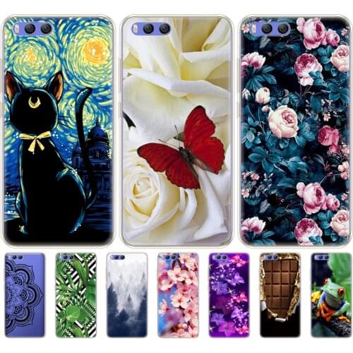 TPU soft Phone Case For Xiaomi Mi 6 Case Cover for Xiaomi Mi6 Case Phone Cover Xiomi Case Silicone Shell for Xiaomi6 bags