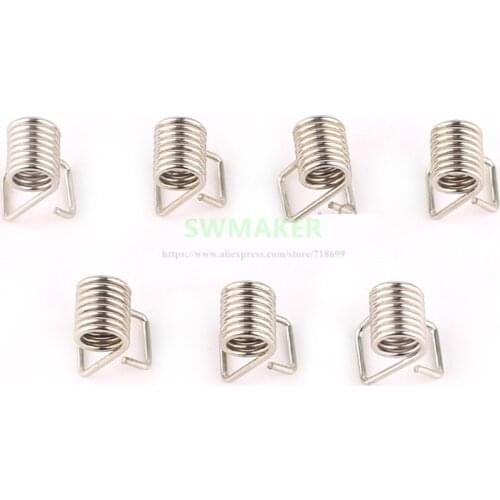 10pcs ultimaker2 slider timing belt tension spring synchronous belt torsion spring 3D printer Parts Inner diameter 5mm