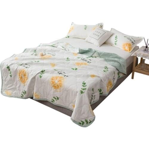 Cotton Gauze Towel Muslin Blanket Soft Throw Plaid For Adults On The/Bed/Sofa/Plane/Travel Bedspread