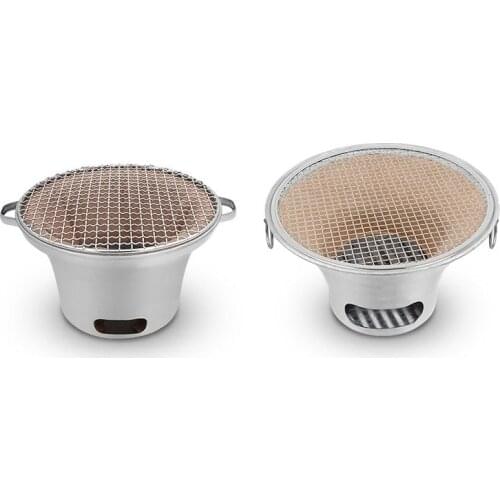 Portable charcoal barbecue grills BBQ retro refractory clay stove heat preservation heating brazier old style stove domestic com