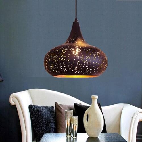 Loft Chandeliers Coffee Shop Bar Kitchen Dining room turkish lamps Indoor home Vintage Retro moroccan peneant lamp