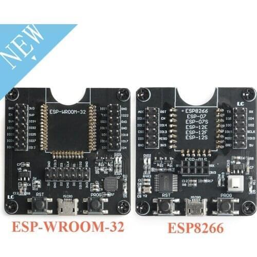 ESP8266 ESP-WROOM-32 Development Board Test ESP32 Burning Fixture Tool for ESP-12S ESP-12E ESP-12F ESP-07S ESP-01S ESP-WROOM-32D