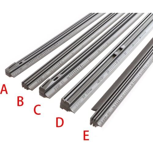 Various Car Wiper Blade Refills Rubber 14 16 17 18 19 20 21 22 23 24 26 28 30 32 Inch Auto Windshield Accessories