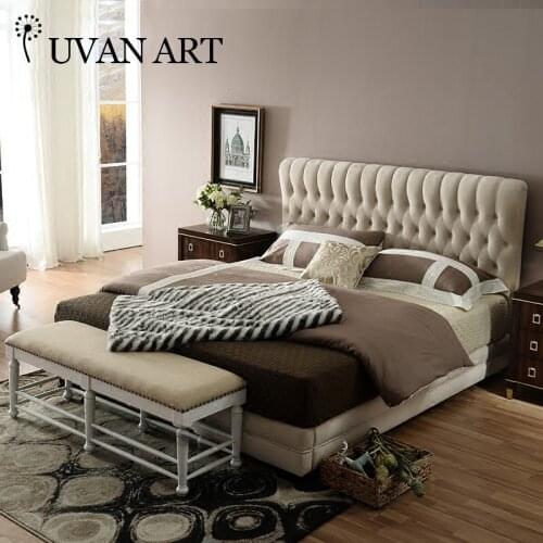 Soft bag 1.8m cloth double bed double master bedroom American 309B-2