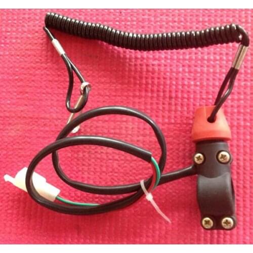 Universal Dirt Bike ATV Motorcycle Tether Line Engine Lanyard Kill Stop Switch 50cc 70cc 90cc 110cc 125cc