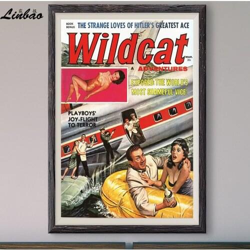 V304 1960 Wildcat! Vintage Classic Movie Print Silk Poster Home Deco Wall Art Gift