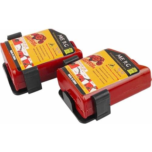 1 Pair Simulation Fuel Tank Oil Cans Fuel Tank Oil Barrel Decorations for 1:10 Climbing RC Car Accessories