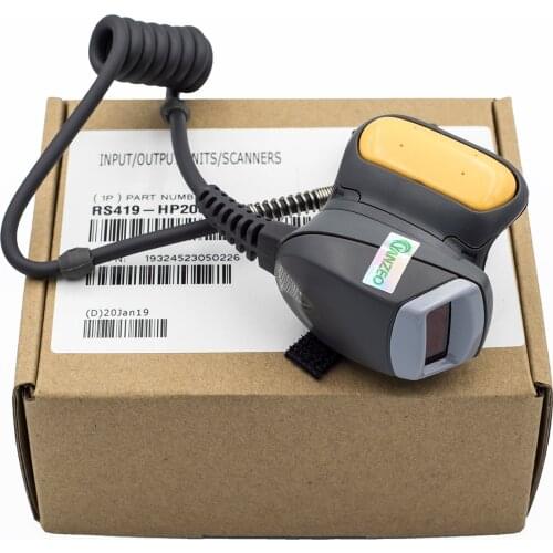 100Pcs RS419 For WT41N0 WT4090 Zebra Symbol RS419-HP2000FSR Wearable Ring Barcode Scanner Reader
