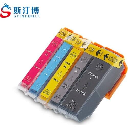 20 PCS Compatible T3351 T3361 T3362 T3363 T3364 Printer Ink Cartridges For Epson Expression Premium XP-530 XP-630 XP-635 XP-830